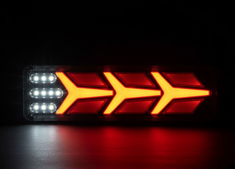 customized truck tail lamp, lorry tail lights, custom truck tail lights custom