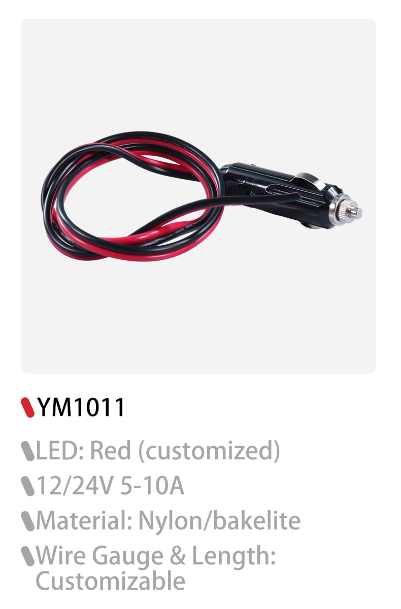 CE 12v lighter plug, car cigarette lighter plug Design