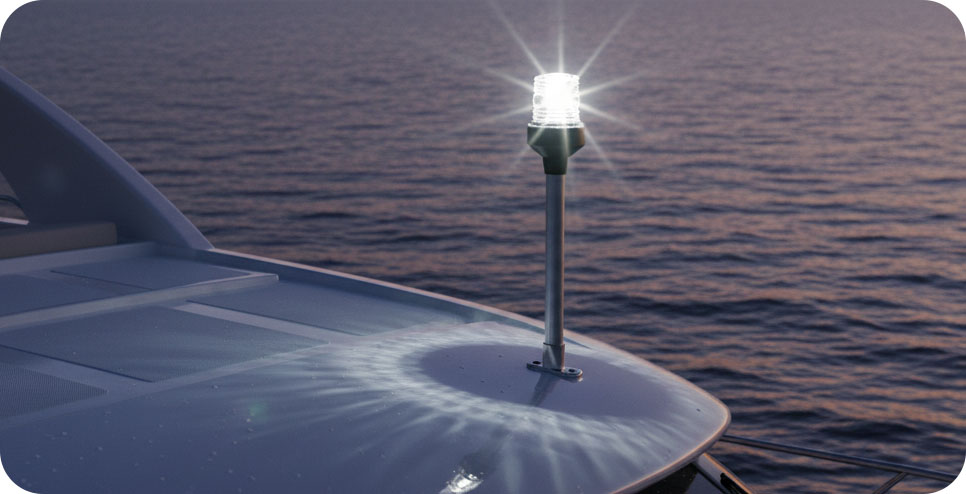 wholesale mast light for boat, led boat light, boat marine lights Factory