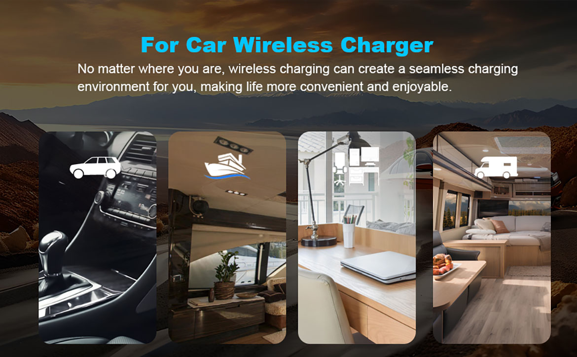 DAMAVO wireless charger, wireless car charger, custom wireless charger For sale