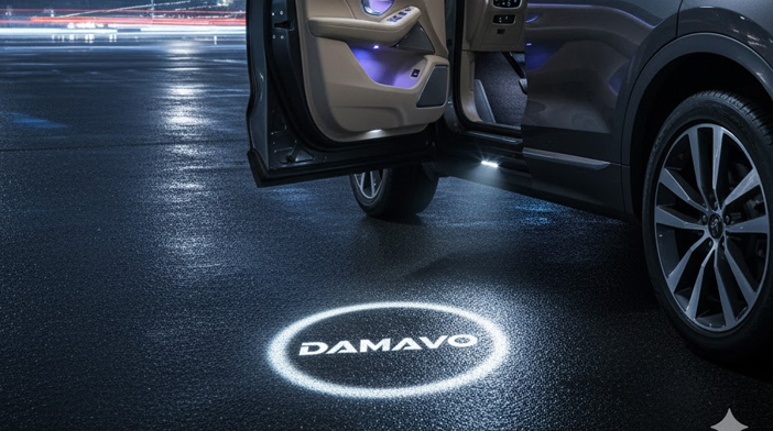 24V car door logo lights, car door entry lights, custom led car door lights