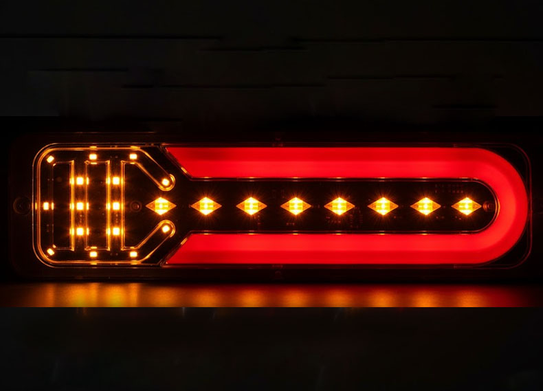 customized truck tail lamp, lorry tail lights, custom truck tail lights custom