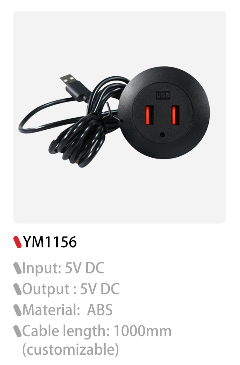 DAMAVO dual USB charger, USB socket, USB charger outlet For sale