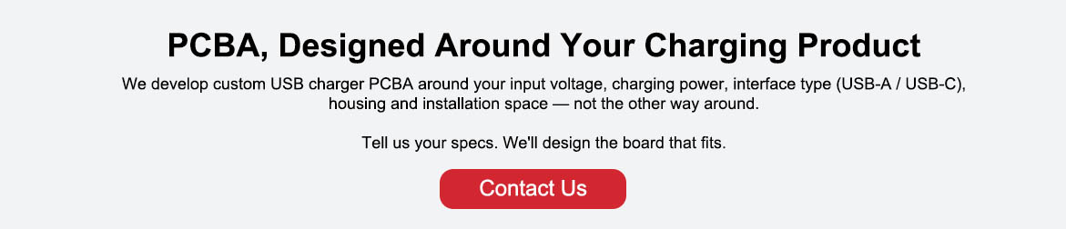 PCBA, Designed Around Your Charging Product
