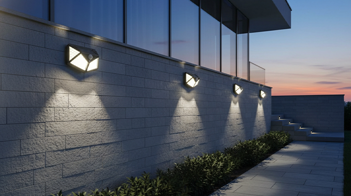 ROHS solar step lights outdoor,solar deck stair lights,waterproof outdoor stair lights DAMAVO
