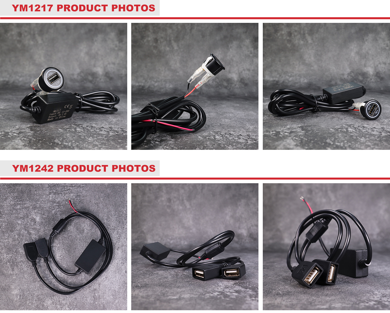 wholesale USB charger a,12 24v USB, USB c 24v output Factory