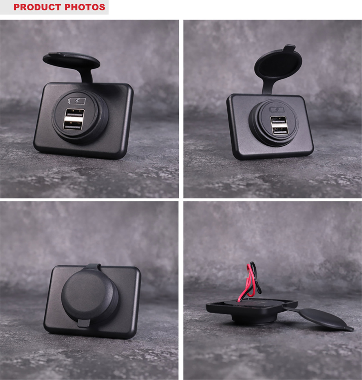 DAMAVO usb surface mount,usb charging ports,usb charging socket Factory
