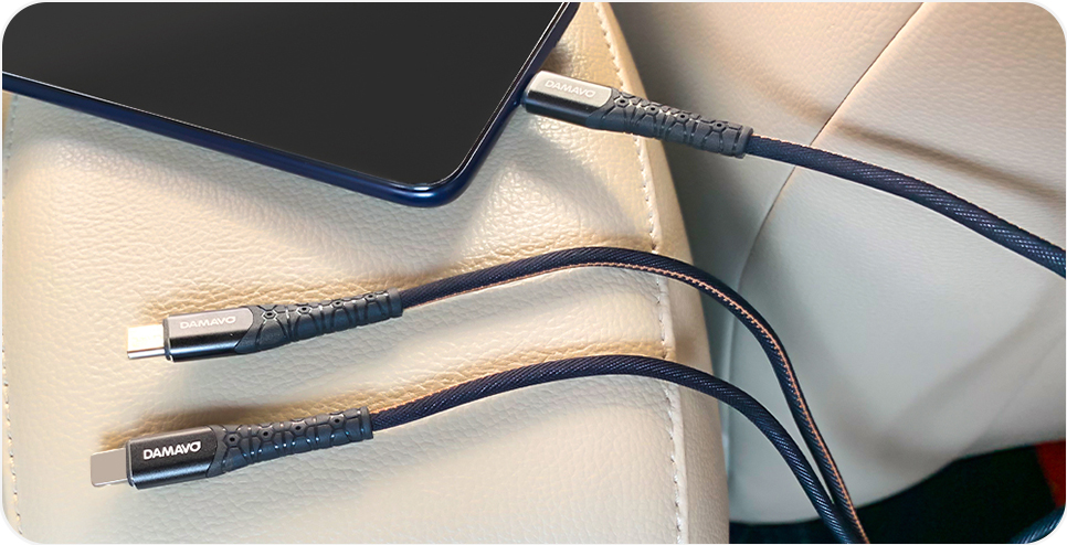 DAMAVO fast charing USB cable, high speed USB c cable, USB pd cable sale