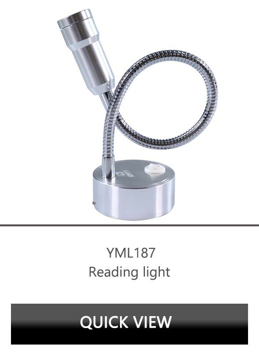 RV reading light,12v reading light campervan,12 volt interior rv lights for sale