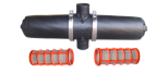 small plastic filter