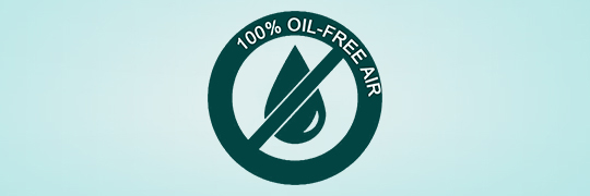 100% Oil-fre Air - ERG Compressors