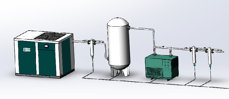 ERG Compressor system connection diagram