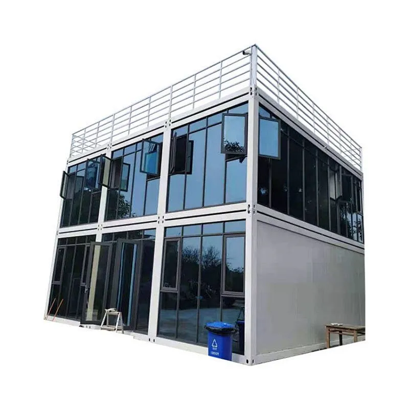 GZXINCHENG المحمولة المنقولة الفاخرة حاوية منزل الجاهزة المعيشة شقة حزمة زجاج الحائط حاوية المنزل