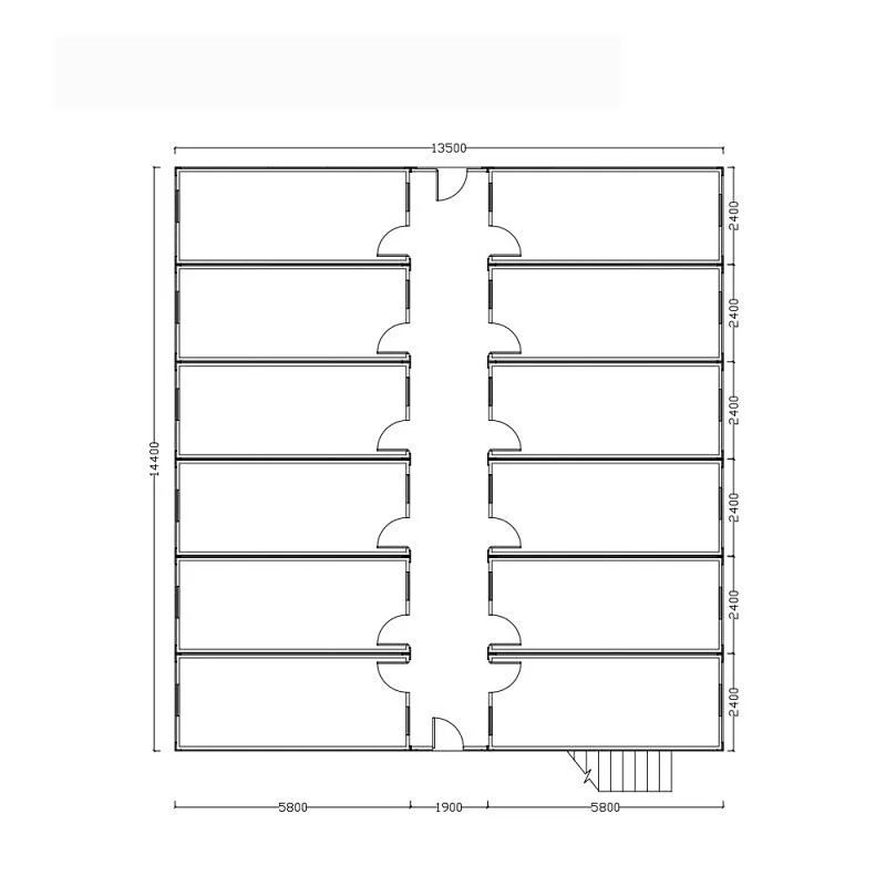 Las casas prefabricadas de GZXINCHENG albergan un contenedor de paquete plano con alta calidad para la construcción