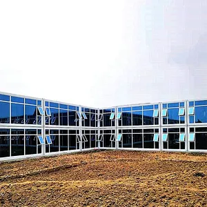 GZXINCHENG المحمولة المنقولة الفاخرة حاوية منزل الجاهزة المعيشة شقة حزمة زجاج الحائط حاوية المنزل