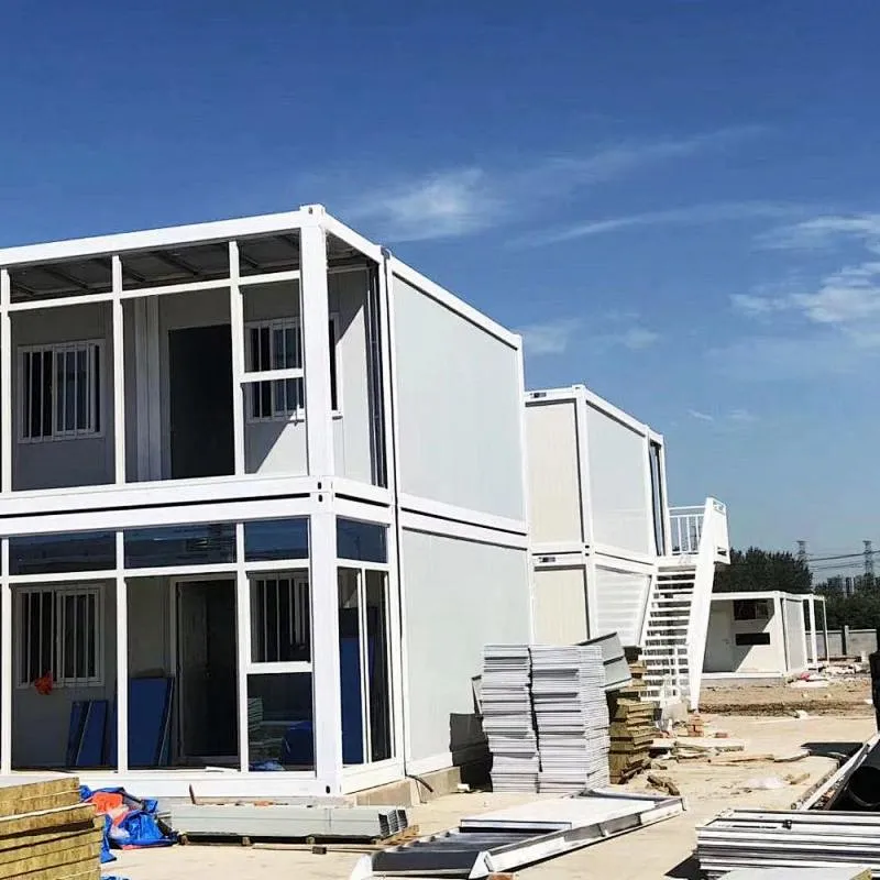 GZXINCHENG Kit de construcción de paquete plano económico Casa contenedor Casas prefabricadas de 40 pies Casa contenedor