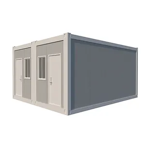 Instalación in situ de la casa prefabricada del envase de la oficina del paquete plano de GZXINCHENG China