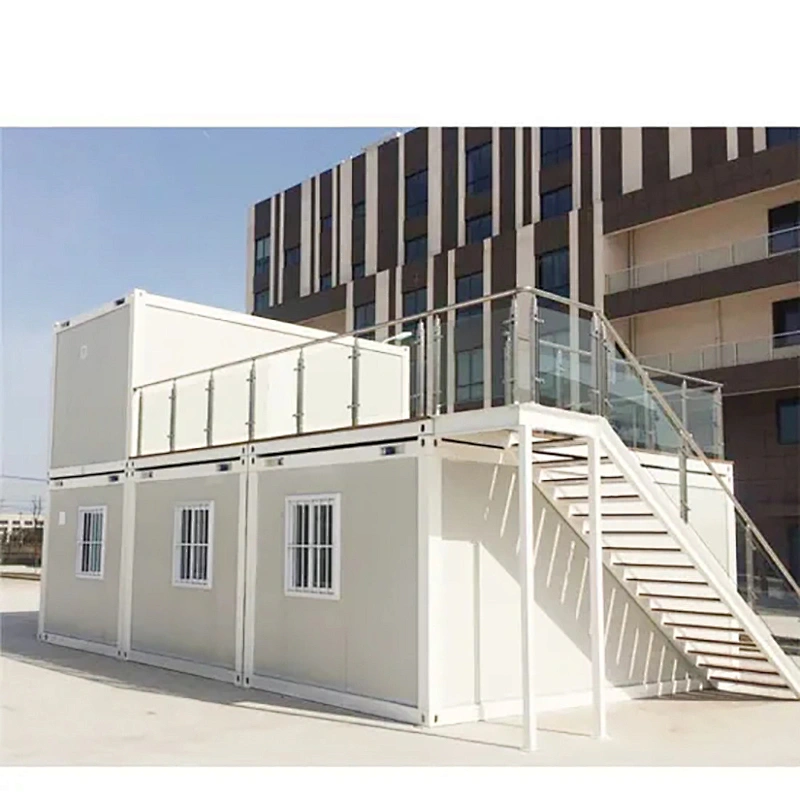 Venta de viviendas de contenedores de acero de colores de varios pisos Sitio de construcción Casas de alojamiento