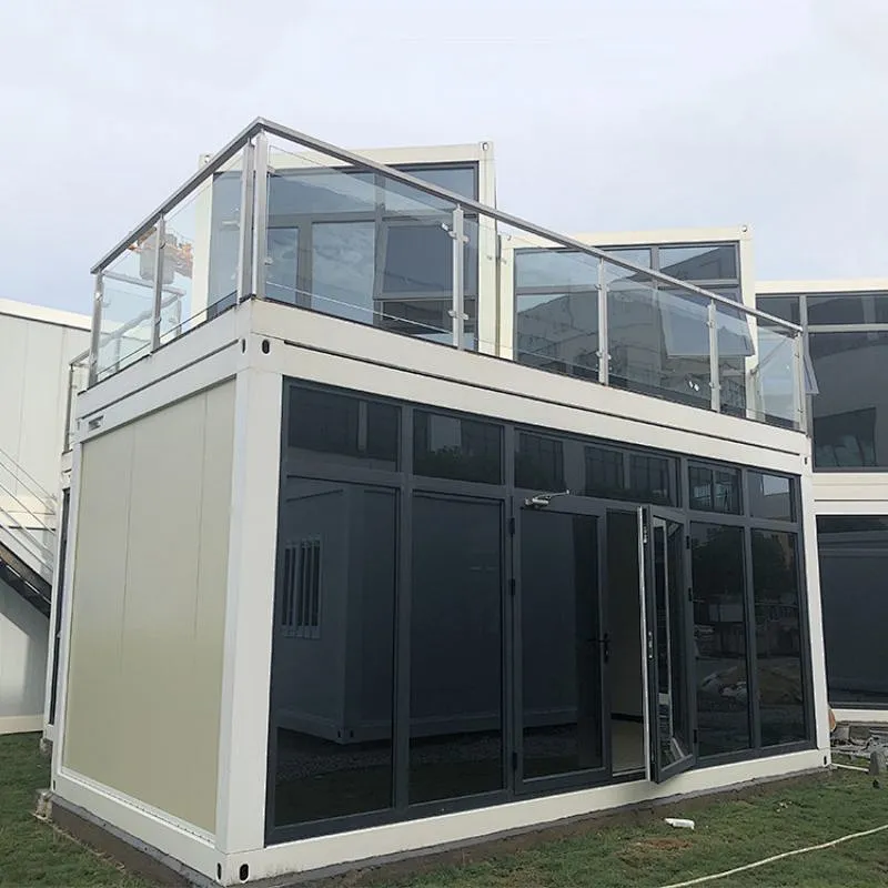 GZXINCHENG prefabricado contenedor plano lleno edificio de oficinas hogares casa pequeña