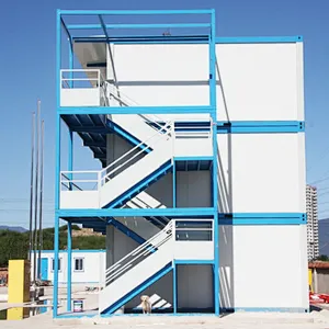 GZXINCHENG uso hospitalario de campo prefabricado modular paquete plano médico casas contenedor de hospital móvil