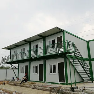 GZXINCHENG الشركة المصنعة منزل حاوية معيارية / حزمة مسطحة للسكن / الفندق مع غرفة المعيشة