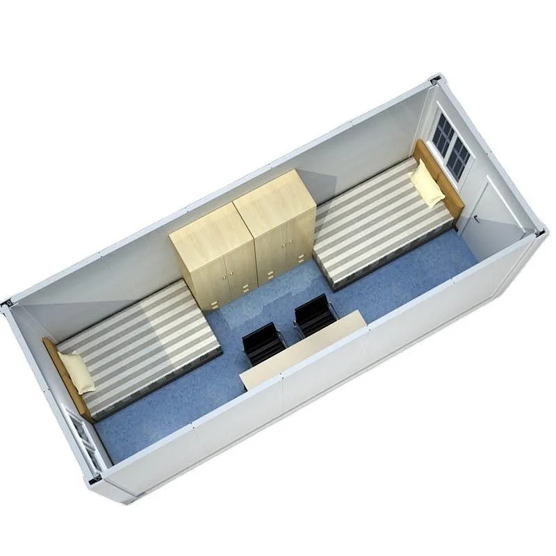 GZXINCHENG aluminium perfab expandable sea glass curtain wall expandable prefab container house