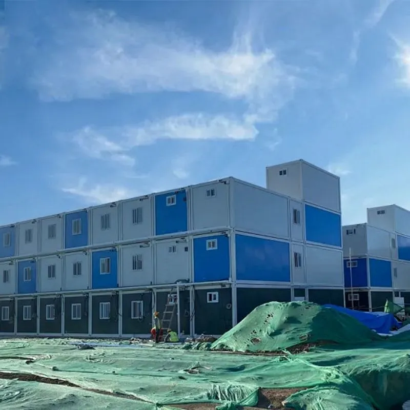 GZXINCHENG Instalación rápida Taller de oficina temporal Embalaje plano Casa prefabricada de contenedores con SGE, CE y ROHS