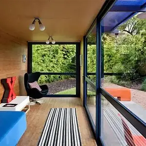 Casa de contenedores de envío de 20 pies Casa móvil Casa Tiny House