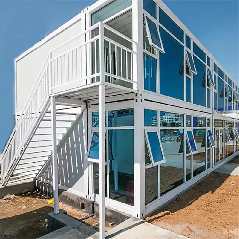 XINCHENG 20 / 40FT هيكل فولاذي معياري مسبق الصنع الجاهزة حاوية شحن متنقلة