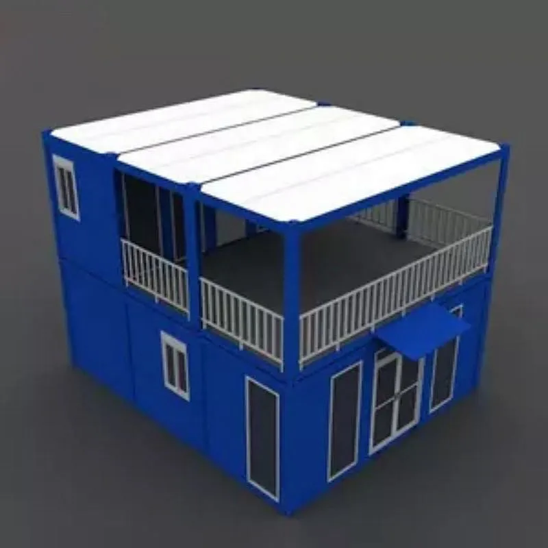 Estructura de acero de la casa prefabricada del edificio de oficinas del envase completamente amueblado del precio de China
