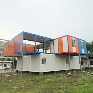 مصنع GZXINCHENG منازل متنقلة ألمانيا أثاث مرآب حديقة منزل حاوية حزمة مسطحة