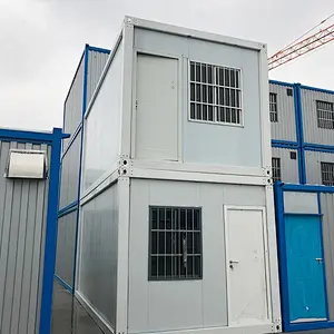 Casa de contenedores de lujo prefabricada modular móvil modificada al por mayor 40 pies