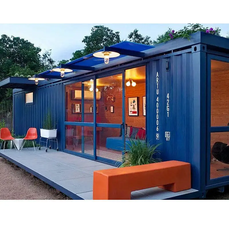 Casa de contenedores de envío de 20 pies Casa móvil Casa Tiny House
