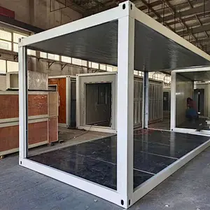 Derribar la casa prefabricada del envase del paquete plano del hogar del envase
