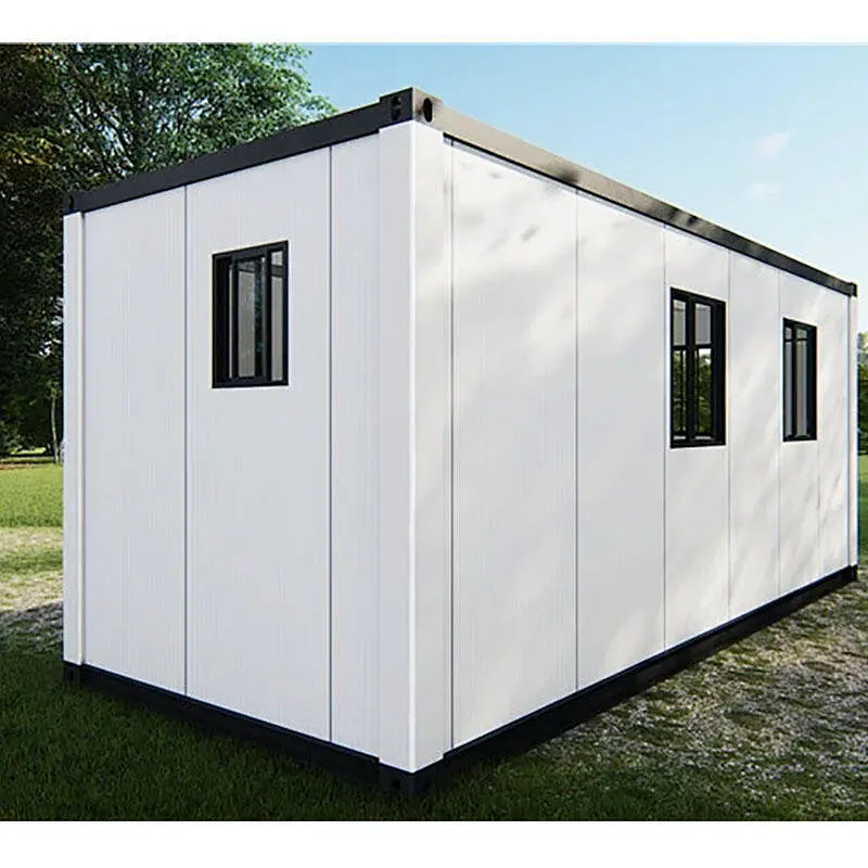 Hogar modular prefabricado del envase del paquete plano