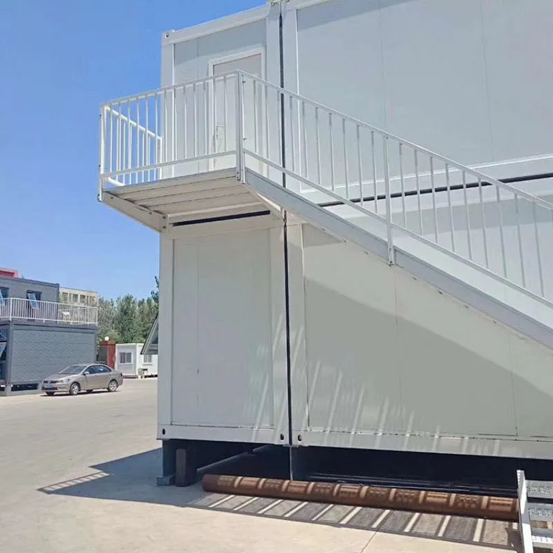 Estructura de acero de la casa prefabricada del edificio de oficinas del envase completamente amueblado del precio de China
