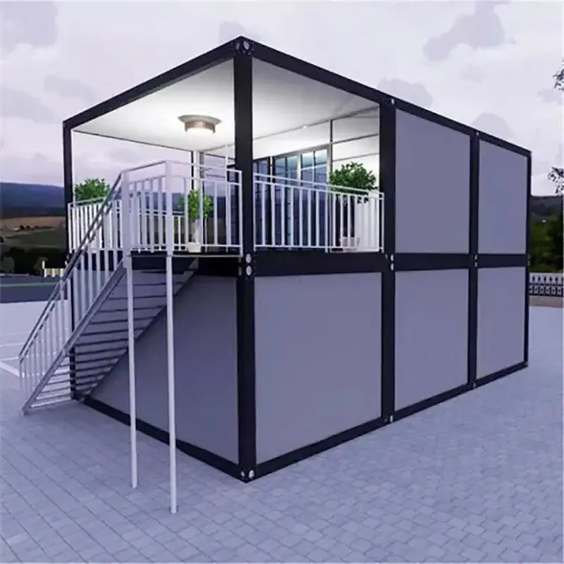 Casa contenedor móvil de construcción de lujo amigable