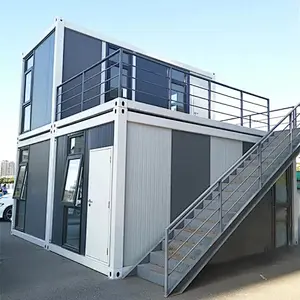 20FT Modern Sea Beach Tiny Flat Pack Container Mobile Garden House Shop Floor Plans