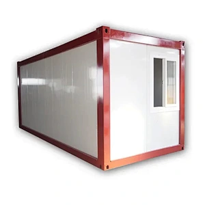 Casa contenedor prefabricada de acero ligero de fácil instalación