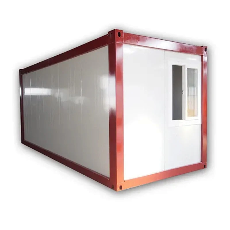 Casa contenedor prefabricada de acero ligero de fácil instalación