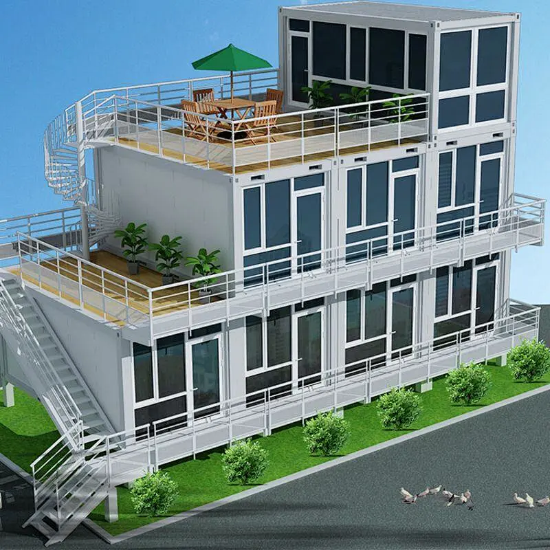GZXINCHENG Factory منازل متنقلة أثاث مرآب حديقة منزل حاوية متنقلة
