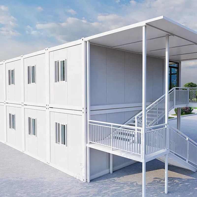 Casa de contenedores, envío prefabricado, modular, edificio de acero, oficina, café, bajo costo, China, fácil montaje, hogar con SGS, CE y ROHS