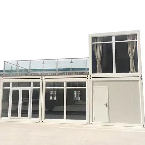 الجاهزة 40FT شقة حزمة وحدات حاوية منزل للبيع
