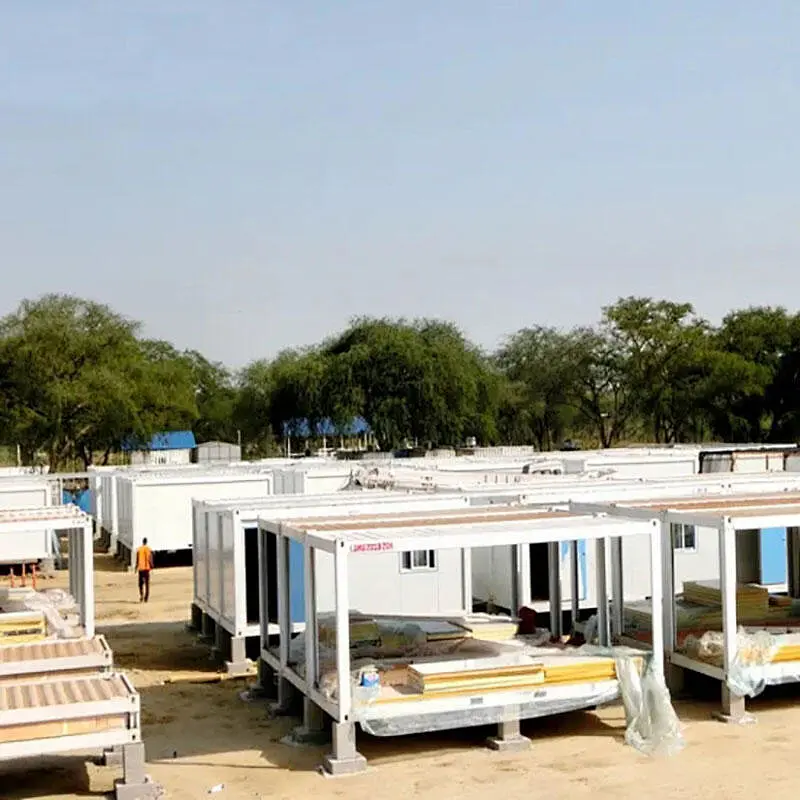 Casa modular del envase del precio bajo de China