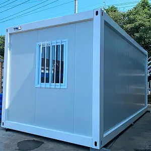 Steel Structure Building Flat Pack Portable Office Prefabricated Container House
