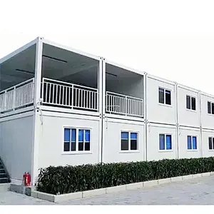 Hogar prefabricado fácil del envase del marco de acero