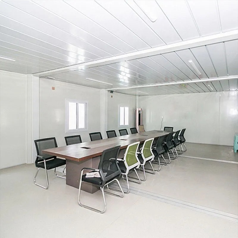 GZXINCHENG Comercial Montaje rápido Casa contenedor de paquete plano para bienes raíces de 20 pies