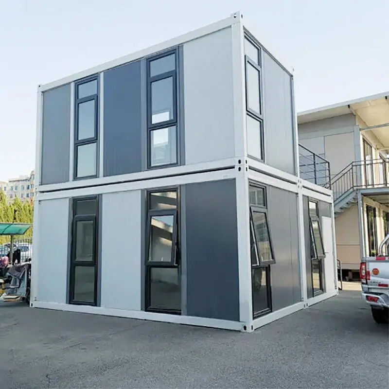 20FT Modern Sea Beach Tiny Flat Pack Container Mobile Garden House Shop Floor Plans
