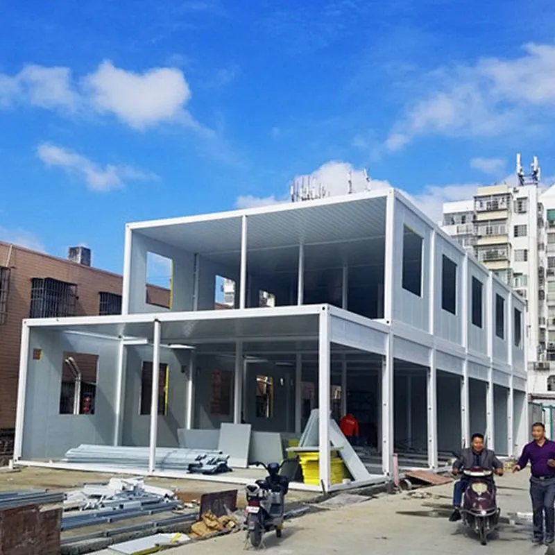 Sala de exposiciones en el centro de la ciudad del edificio de contenedores de aplicación universal con SGS, CE y ROHS