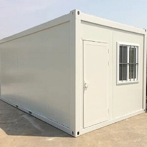 Casa contenedor modular de lujo de 20 pies para oficina